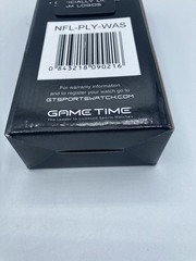 NFL Football Washington Redskins Watch NEW IN BOX NIB Game Time Licensed Sports