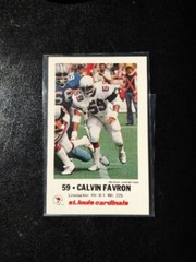 1985 Law Enforcement Agency Calvin Favron St. Louis Cardinals Tips