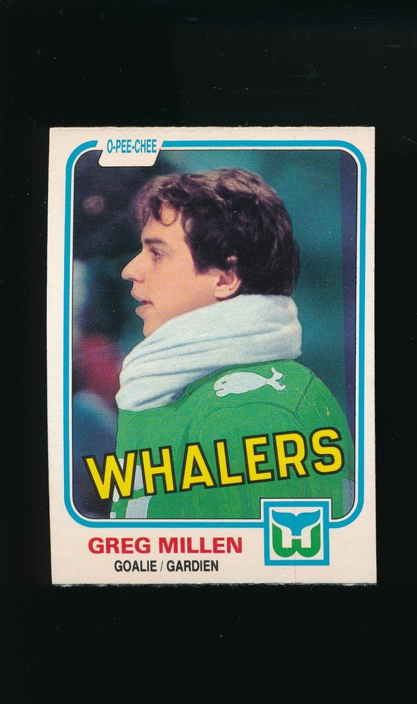 1981-82 OPC #134 Greg Millen * Goalie * Hartford Whalers * EX-MT/NM *