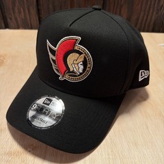 Ottawa Senators Hat New Era 9Forty A Frame Snapback Cap Black 940 NHL Hockey