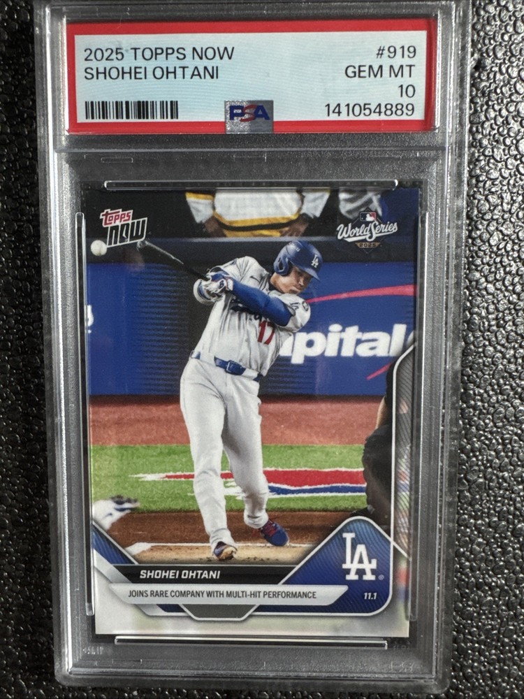 TOPPS NOW SHOHEI OHTANI #919 psa10 Shohei Otani