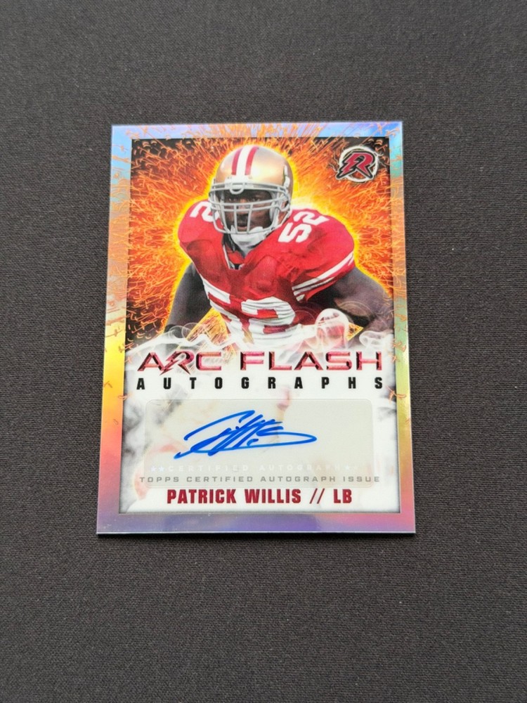 2024 Topps Resurgence Arc Flash Autographs Patrick Willis #AFA-PW