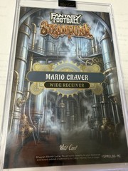 2026 Wild Card Steampunk Mammoth Mario Craver 1/1