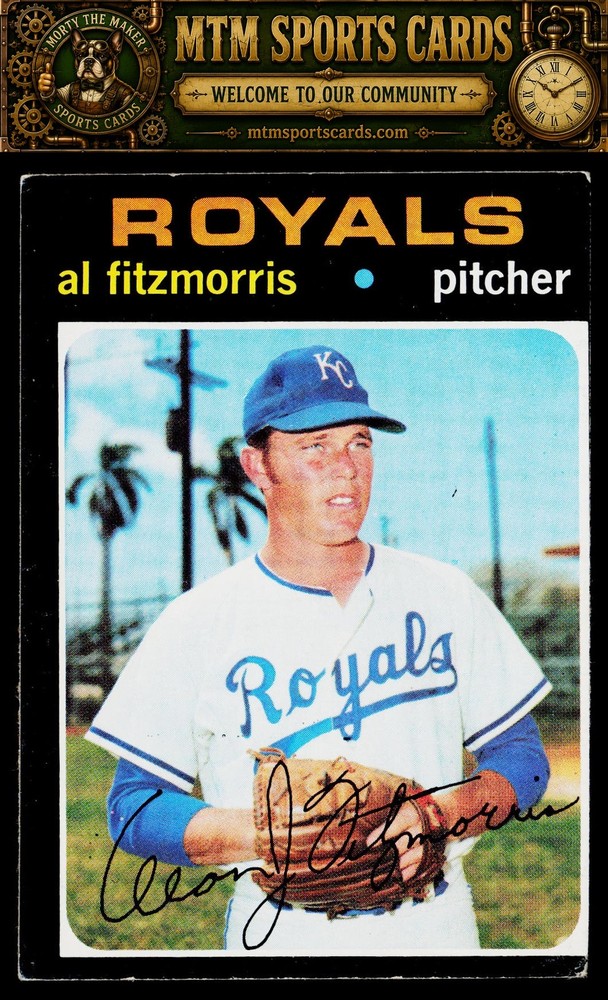 1971 Topps #564 Al Fitzmorris