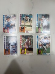 1984 Topps Baseball 50 card lot EX HOF, Minor Star Commons {Repr Cards Shown
