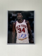 Charles Oakley New York Knicks Signed 8×10 Photo