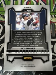 2024 Jay Buhner Panini Red Black Snake Skin Prizm SSP Case Hit Rare Mariners