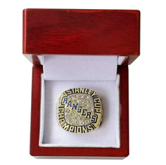1994 New York Rangers Championship Ring With Box Sz11