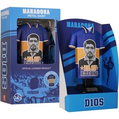 Maradona Metal Football Shirt Personalised 1995/97 The Eternal 10 Alloy Shirt