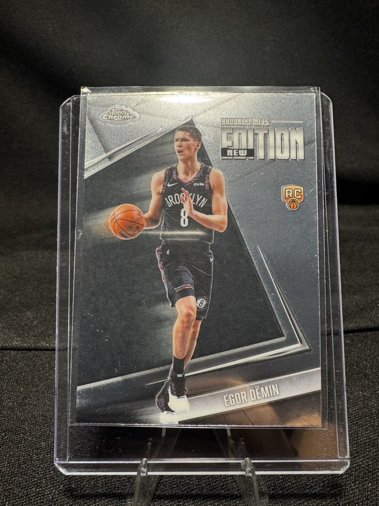 2025-26 Topps Chrome Update New Edition Egor Demin GR-11