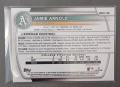 2025 Bowman Draft Chrome 1st Jamie Arnold Yellow Refractor /75