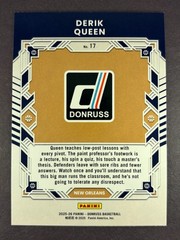 Derik Queen – 2025-26 Donruss – Elite Series #17 – Holo Green Laser – (RC)