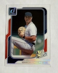 Marcus Phillips #186 2026 Panini Donruss Clearly Rated Prospect