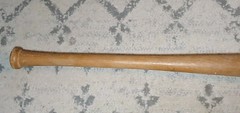 30&Prime; 1960s Old Vintage Yogi Berra Baseball Bat New York Yankees Joseph Kren Bat
