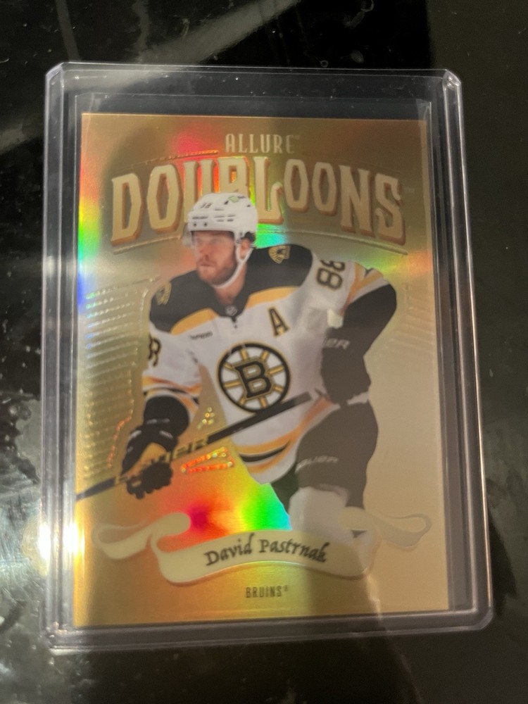 DAVID PASTRNAK 2025/26 UD ALLURE #DB-5 DOUBLOONS RARE SP GOLD INSERT Case Hit