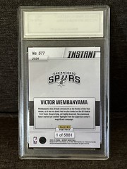 Victor Wembanyama Rookie Graded Gem Mint 10 Panini NBA ALL ROOKIE TEAM RC SPURS