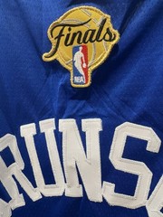 Jalen Brunson Jersey Finals Replica Blue Home Adult Large NWT