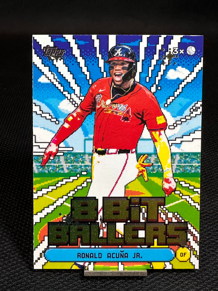 2026 Topps Series 1 RONALD ACUNA JR. 8 Bit Ballers #8B-9