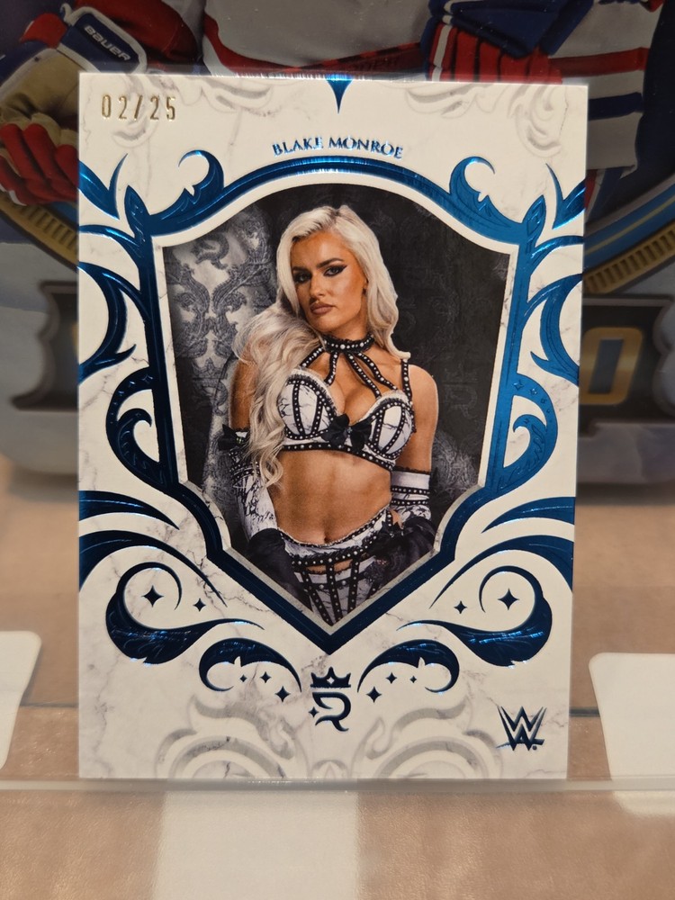 2025 Topps Royalty WWE #045 Blake Monroe Blue # /25