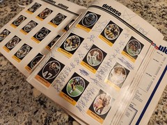 🏈1972 Sunoco NFL Action Complete 128 Page Stamp Album🏈 Marked *See Pics*