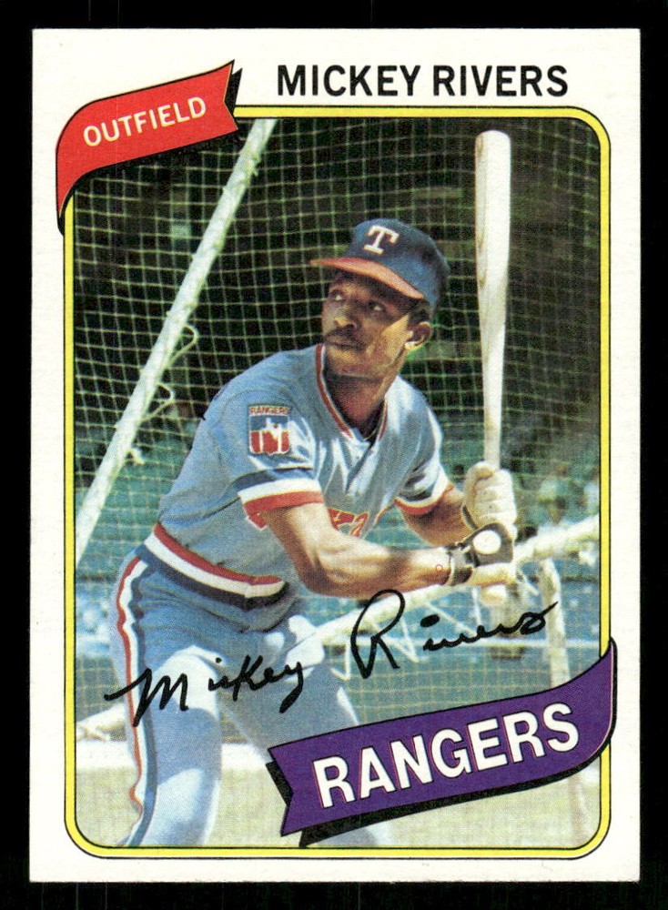1980 Topps #485 Mickey Rivers
