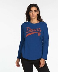 Junk Food Womens NFL Denver Broncos Super Soft Thermal Shirt New XXS,M,L,XL,2XL