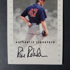 1996 Leaf Signature Series – Signatures Update Rich Robertson (AU)