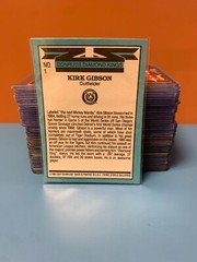 1986 Donruss – Diamond Kings Kirk Gibson #1 Detroit Tigers
