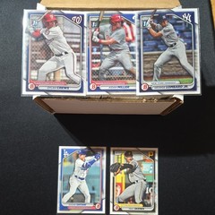 2024 Bowman Baseball Complete Prospect & Veteran Base Set 1-100 & BP1-BP150