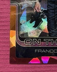 2025 Topps Chrome F1 Franco Colapinto On The Move #187 Orange 17/25