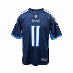 Tennessee Titans AJ Brown #11 Jersey Mens Size L NWT Navy NFL Football