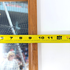 Mark McGwire 1988 Oakland Athletics Framed Photo Batting Cage 9.5×11.5 In