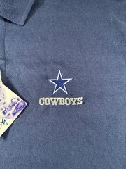 Vintage 90’s Dallas Cowboys Men&rsquo;s Antigua Navy Polo Shirt Football New