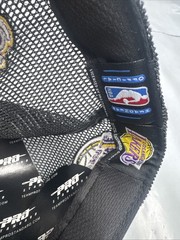Pro Standard Los Angeles Lakers A-Frame Snapback Trucker Hat Cap Black Purple B4