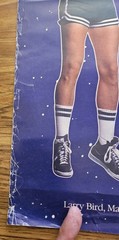 Converse 1980s Shooting Stars Poster Larry Bird, Dr. J, Magic Johnson