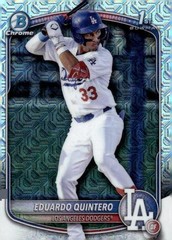2025 Bowman #BCP-115 Eduardo Quintero Chrome Prospects Mojo Refractor