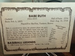 1980-1983 Cramer Baseball Legends Complete Set – 120 Cards – MINT condition