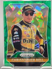 2025 Prizm Racing – #170 Christopher Bell – Throwback – Green Cracked Ice