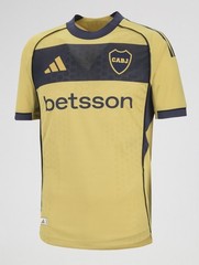 Boca Juniors 2025/2026 Away Soccer Jersey Adidas Authentic