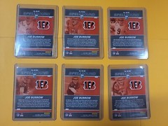 2022 Panini Donruss Elite Joe Burrow Spellbound Set Green Cincinnati Bengals