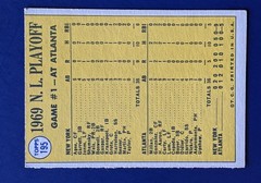 1970 Topps – NL Playoffs Game 1 #195 – Tom Seaver HOF New York Mets EX