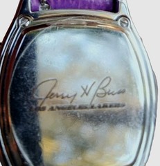 Jerry H Buss Engraved Presentation Watch –LA Lakers-Vintage Era Collectible