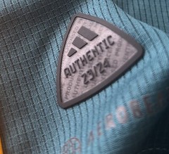 LA Galaxy Adidas Authentic Away Soccer Jersey Mystery Green 2023-2024 #HI1873