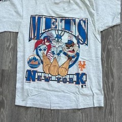 Vintage 1993 Looney Tunes Mets New York T-shirt, New York Mets AN43448