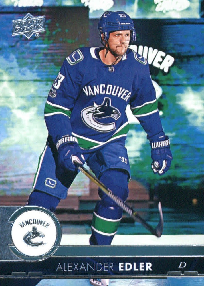 2017-18 Upper Deck #423 Alexander Edler – HKY