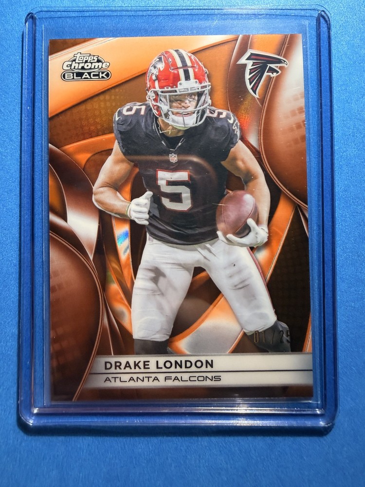 2025 Chrome Black Drake London Orange /25 Mint!