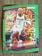 2025 Panini Prizm WNBA – Aari McDonald #10 Green Prizm