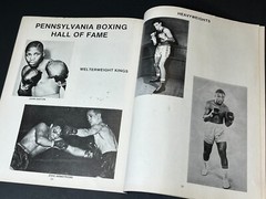 Lehigh Valley PA Larry Holmes Mohammad Ali 1976 Honors Program Advertising 40pg
