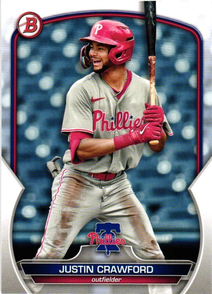 2023 Bowman Draft #BD-71 Justin Crawford