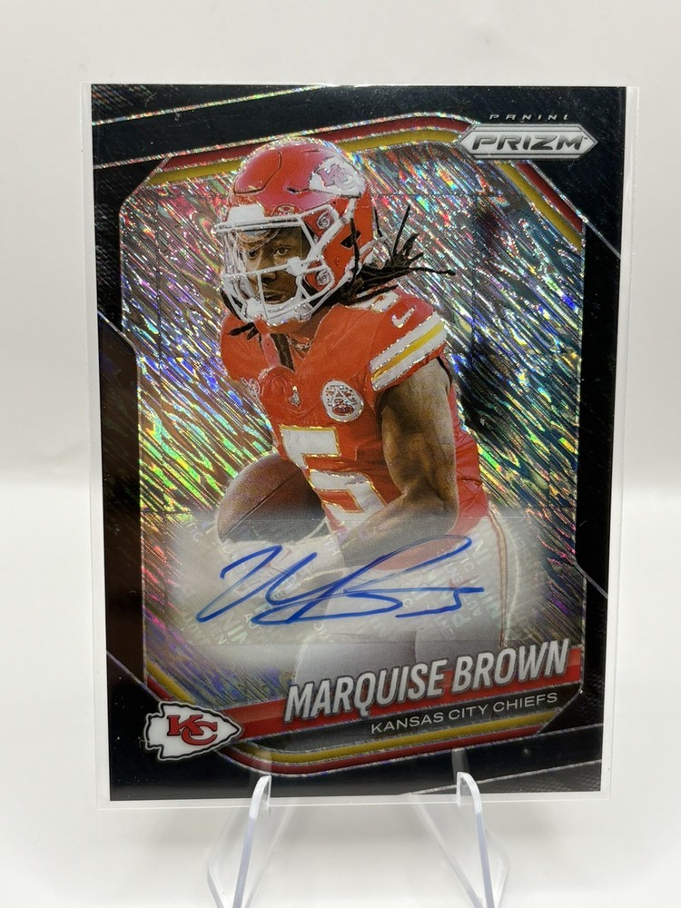 Marquis Hollywood Brown 2025 Prizm Black Shimmer 🚨🚨1/1🚨🚨